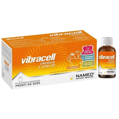 Vibracel Integratore per Energia e Vitalità 8 Flaconcini