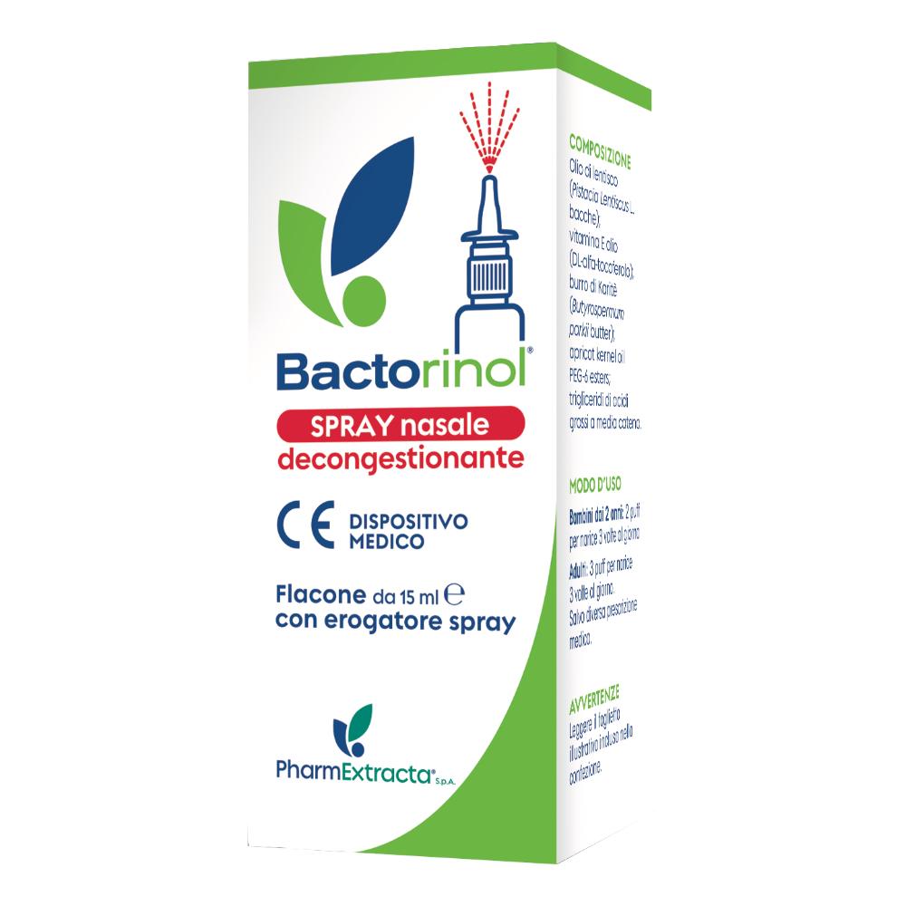 Bactorinol Spray Nasale Decongestionante Flacone Da 15 Ml