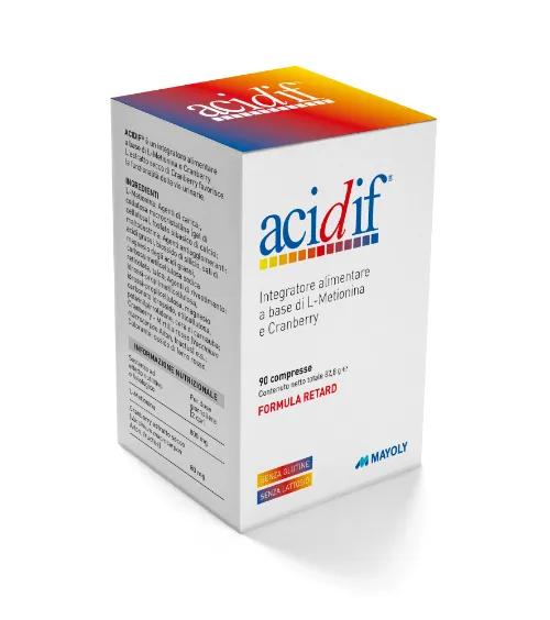Acidif Integratore Per il Benessere delle Vie Urinarie 90 Compresse