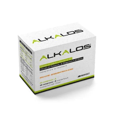 Alkalos Integratore Per il Benessere delle Ossa 2x60 Compresse