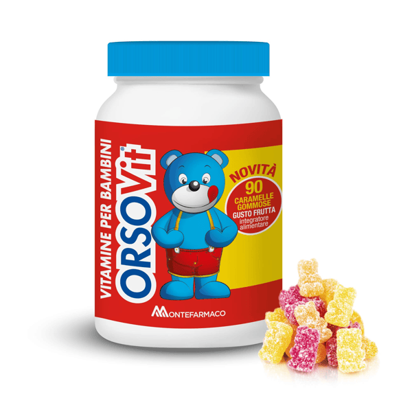 Orsovit Caramelle Gommose Integratore di Vitamina per Bambini PROMO 90 Gommose — confronto prezzi