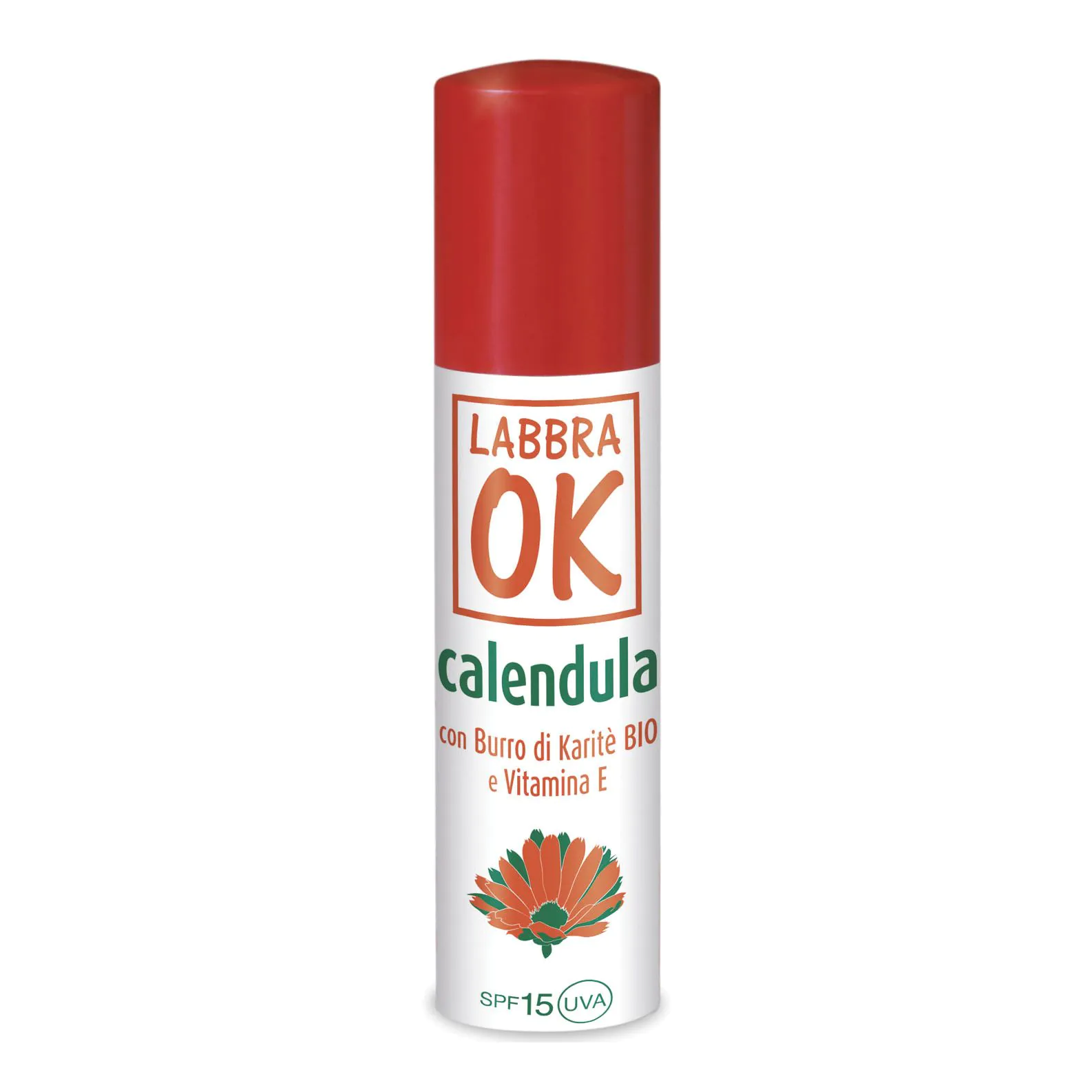 Labbra Ok Stick Burro Cacao Calendula Spf 15