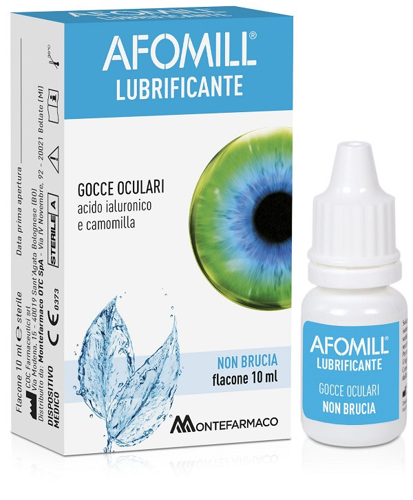 Afomill lubrificante gtt ocul