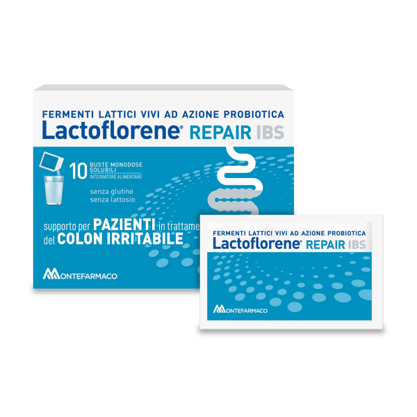 Lactoflorene Repair IBS Integratore di Fermenti Lattici 10 Bustine