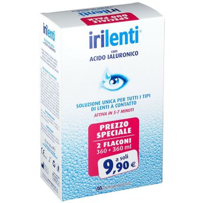 Irilenti Plus Soluzione Unica Per Lenti A Contatto Morbide 360ml + 360ml