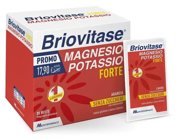 Briovitase Forte Arancia Integratore Di Magnesio e Potassio 30 Bustine — confronto prezzi