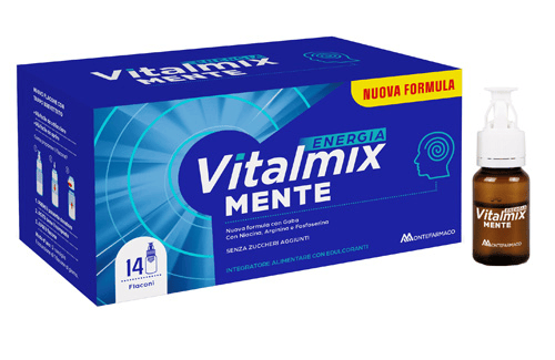 Vitalmix Mente Integratore Memoria e Concentrazione 14 Flaconcini