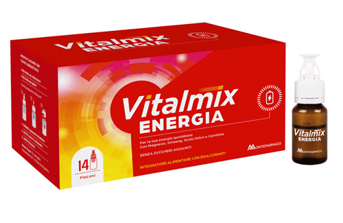 Vitalmix Energia Integratore per il Metabolismo Energetico 14 Flaconcini
