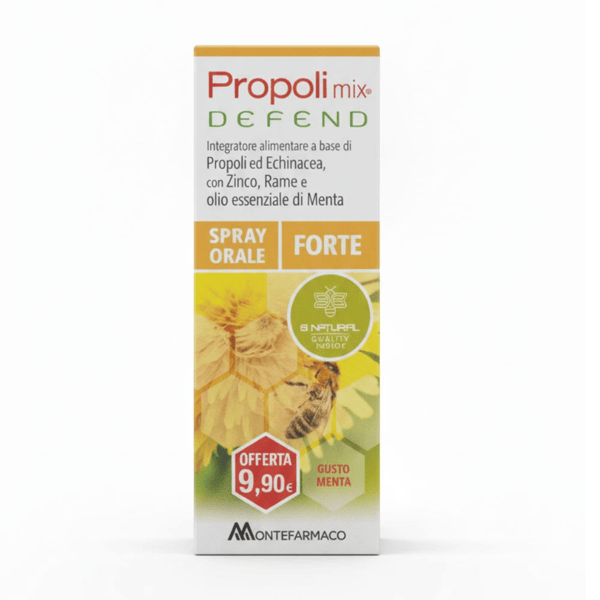 Propoli Mix Defend Spray Lenitivo Mal di Gola per Adulti 30 ml