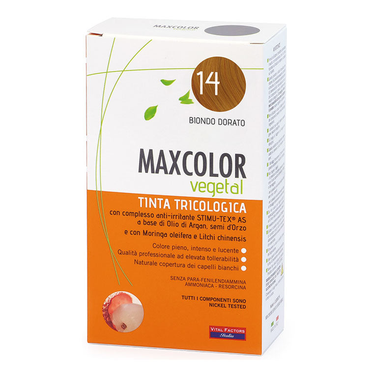 MaxColor Vegetal Tinta 14 Biondo Dorato 140ml — confronto prezzi