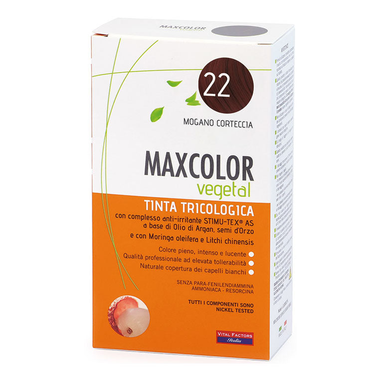 MaxColor Vegetal Tintura 22 Mogano Corteccia 140ml — confronto prezzi