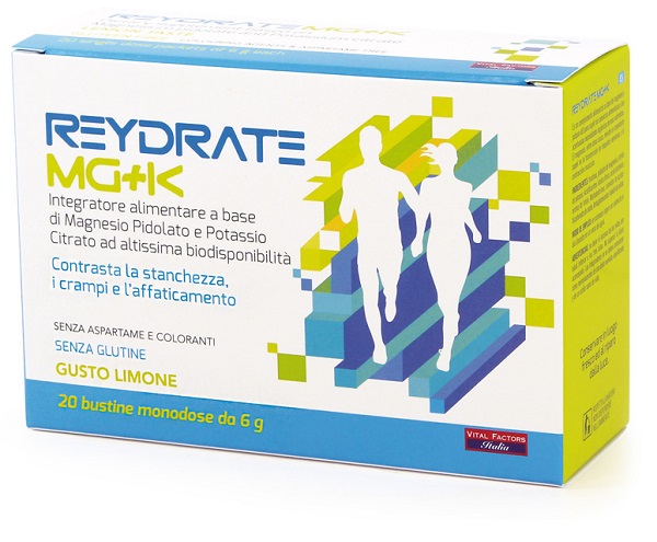 Reydrate Mg+k Integratore Di Sali Minerali 20 Bustine — confronto prezzi