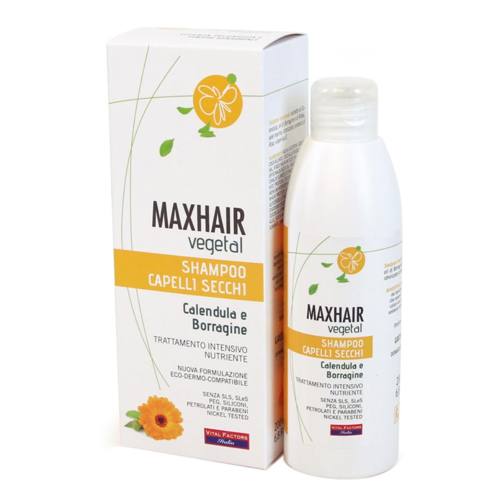 Vital Factors Max Hair Vegetal - Shampoo per Capelli secchi, 200ml — confronto prezzi