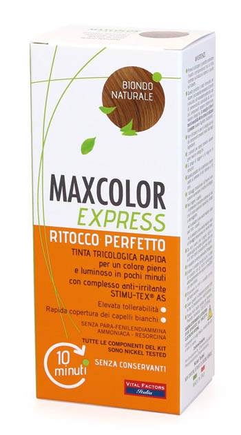 Vital Factors MaxColor Express Ritocco Perfetto Tinta Capelli Biondo Naturale — confronto prezzi