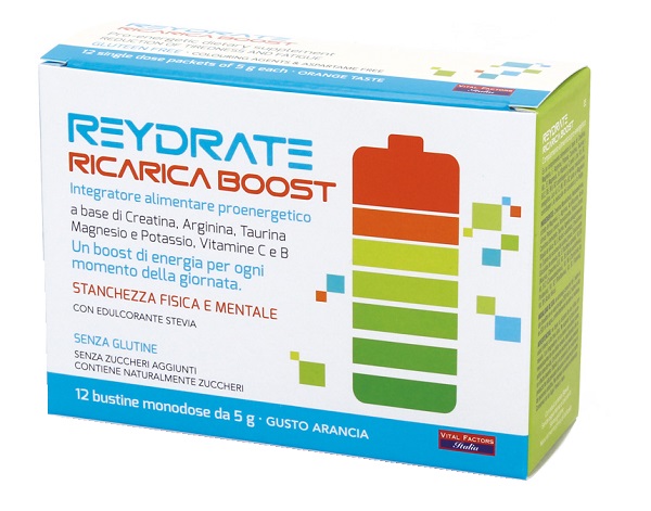 REYDRATE RICARICA BOOST 12BUST — confronto prezzi