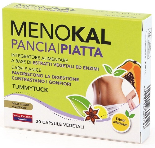 Menokal Pancia Piatta 30Cps 30 pz Capsule
