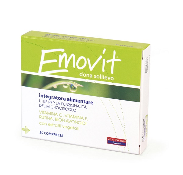 Emovit Integratore Per La Microcircolazione 30 Compresse — confronto prezzi