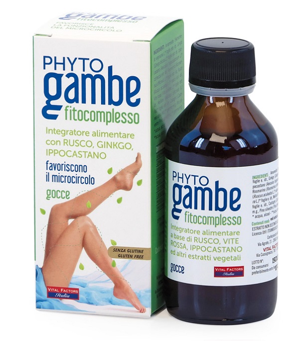 Vital Factors Phyto Gambe Fitocomplesso Integratore Gocce Circolazione 100 ml — confronto prezzi