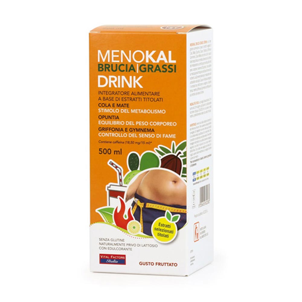 Vital Factors Menokal - Bruciagrassi Drink Integratore Alimentare, 500ml