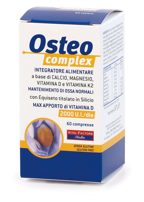 Vital Factors Osteo Complex Integratore Benessere Ossa, 60 Compresse — confronto prezzi