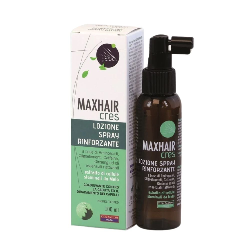 Vital Factors MaxHair Cres - Lozione Spray Rinforzante, 100ml