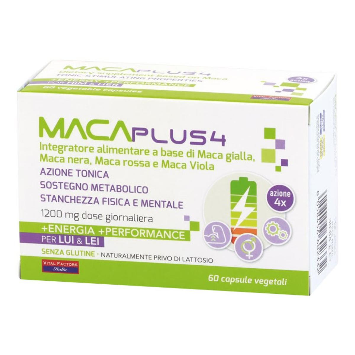 Maca plus 4 60 capsule — confronto prezzi