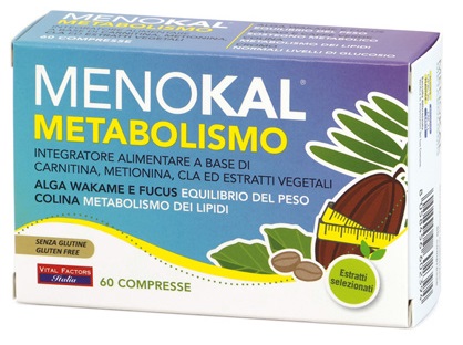 Menokal Metabolismo Integratore per Controllo Peso 60 Compresse