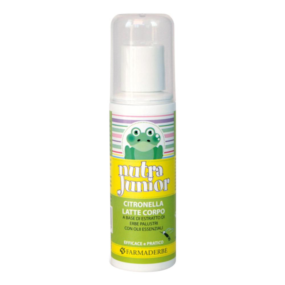 Farmaderbe Nutra Junior - Citronella Latte Corpo Antizanzare, 100ml — confronto prezzi
