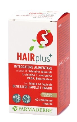 Farmaderbe Hair Plus Integratore Capelli Unghie 60 Compresse