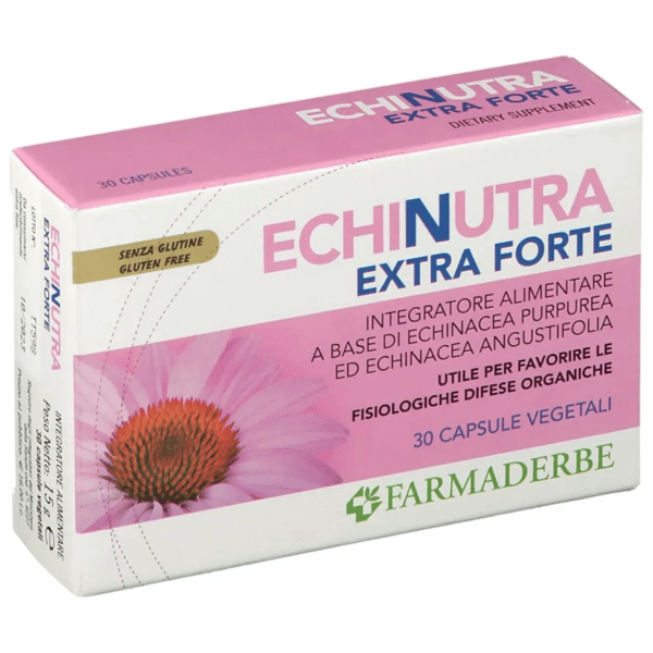 Farmaderbe Echinutra Extra Forte Integratore Difese Immunitarie 30 Capsule