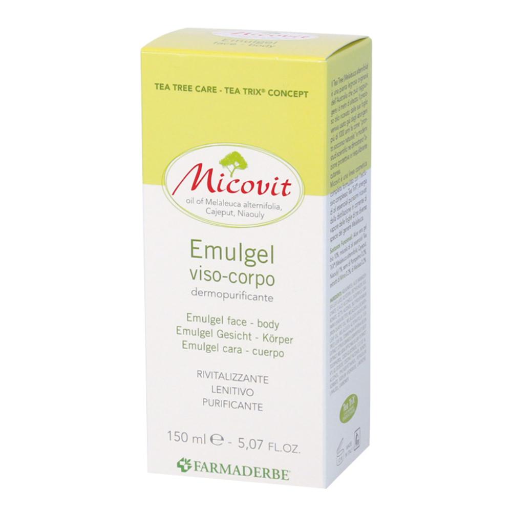 Farmaderbe Micovit - Emulgel Viso e Corpo Dermopurificante, 150ml — confronto prezzi