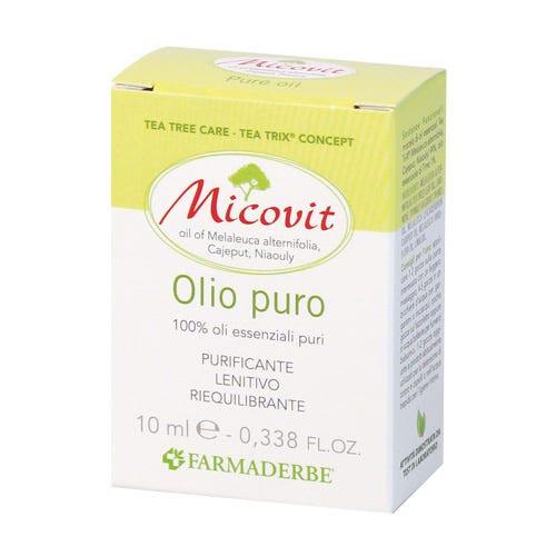Farmaderbe Micovit Olio Malaleuca Lenitivo Purificante Pelle 10 ml