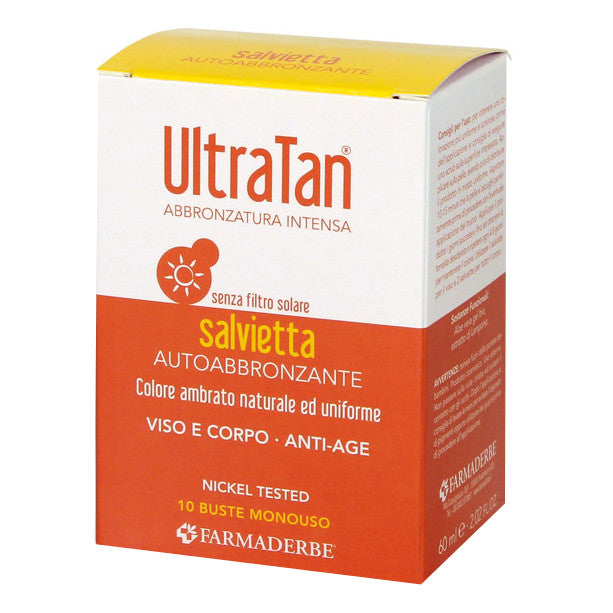 Ultra tan salviette autoabbronzanti