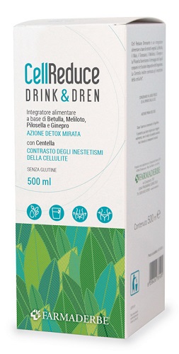 Farmaderbe Cell Reduce Drink&Dren Integratore Alimentare, 500 ml — confronto prezzi