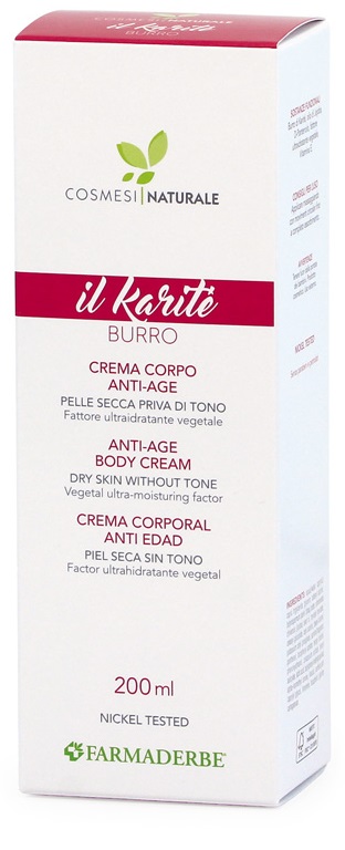 Karité Crema Corpo Idratante 200ml — confronto prezzi