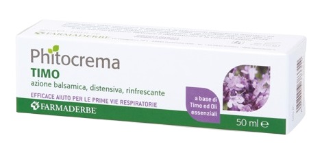 Phitocrema Timo Azione Balsamica Distensiva E Rinfrescante Per Le Vie Respiratorie E Le Tensioni Muscolari 50ml — confronto prezzi