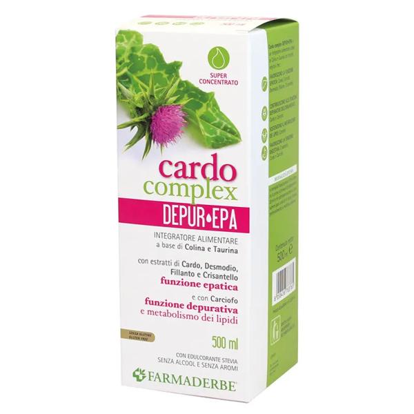 Farmaderbe Cardo Complex Depur EPA Integratore Depurativo Soluzione Orale 500ml