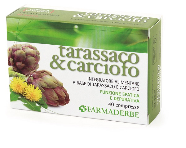 Tarassaco E Carciofo Integratore Per La Funzione Epatica E Depurativa 40 Compresse — confronto prezzi