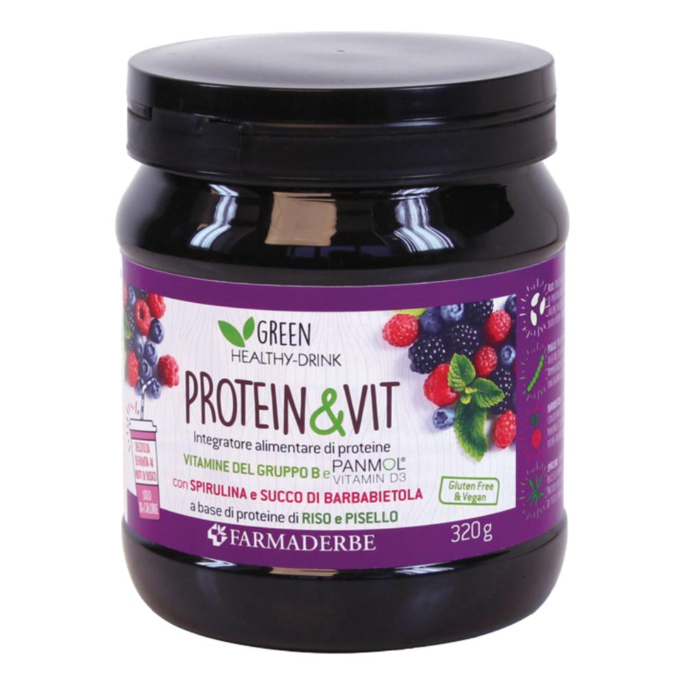 Protein & vit frutti di bosco 320 g — confronto prezzi