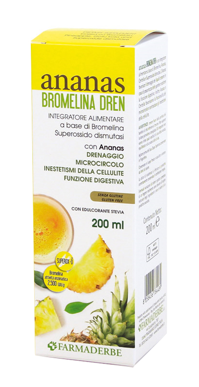 Ananas Bromelina Dren Soluzione Orale 200ml