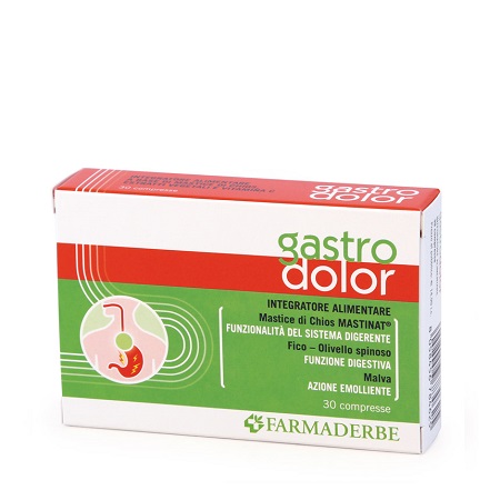 Farmaderbe Gastro Dolor Integratore Alimentare, 30 Compresse — confronto prezzi