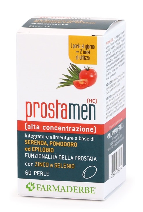 Farmaderbe Prostamen Hc Integratore Alimentare Uomo, 60 Perle — confronto prezzi