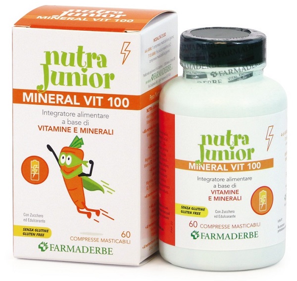NUTRA JUNIOR MINERAL VIT 100 — confronto prezzi