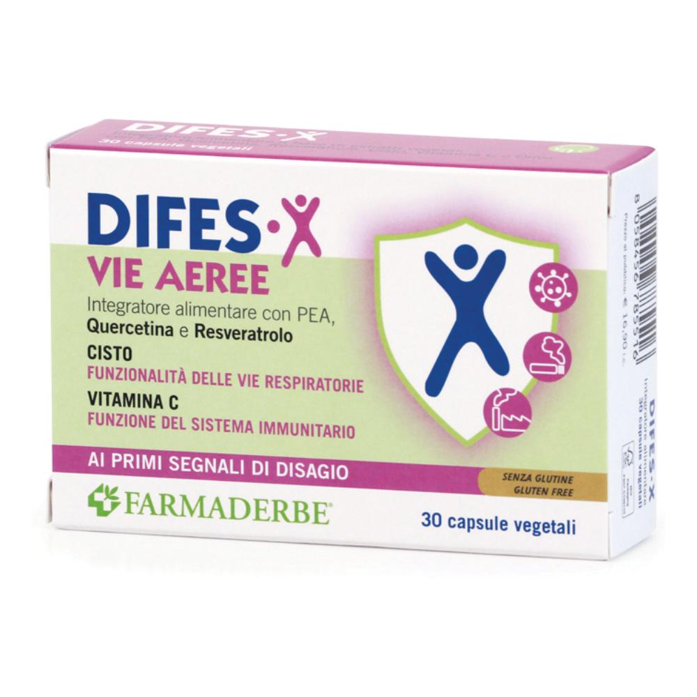 Difes x vie aeree 30 capsule — confronto prezzi