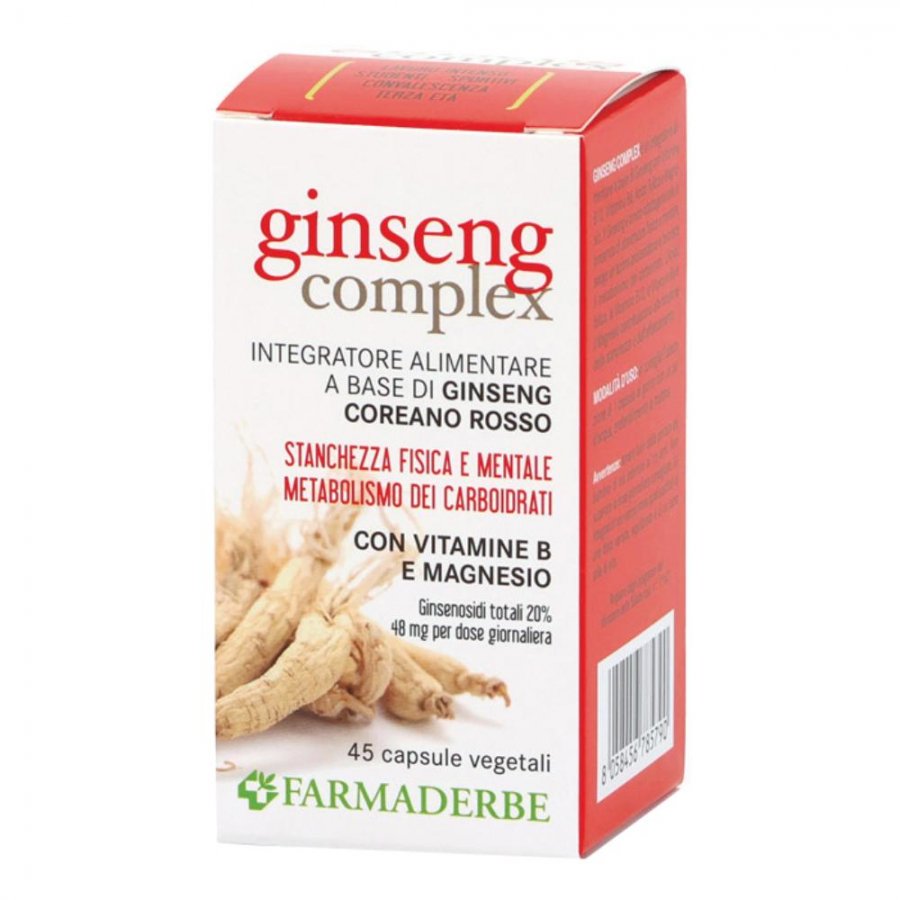 Ginseng Complex Integratore Ad Azione Tonica 45 Capsule — confronto prezzi