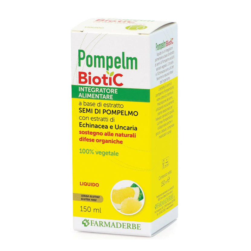 Pompelmbiotic Integratore Per Il Sostegno Alle Naturali Difese Immunitarie Soluzione Orale 150ml — confronto prezzi