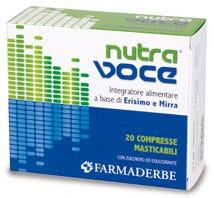 Farmaderbe Nutra Line Voce Integratore 20 Compresse Masticabili — confronto prezzi