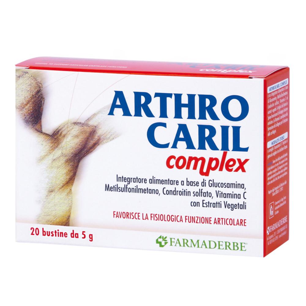 Farmaderbe Arthrocaril - Complex Integratore Alimentare, 20 Buste — confronto prezzi