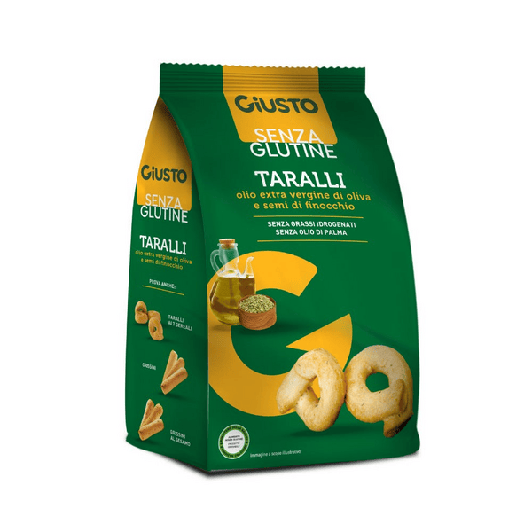 Giusto senza glutine taralli finocchio 175 g