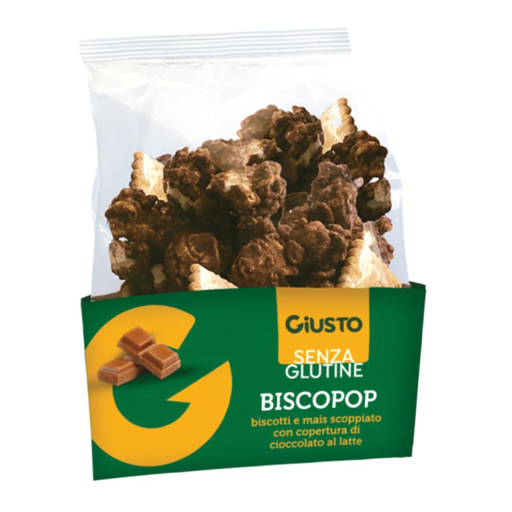 Giusto Senza Glutine Biscopop Mais e Cioccolato 80g